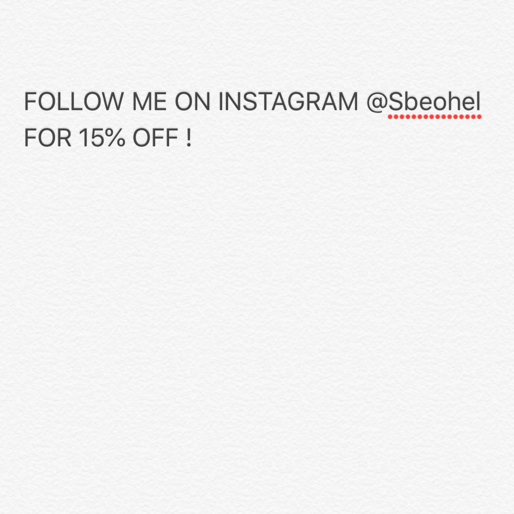 DISCOUNT OFFER